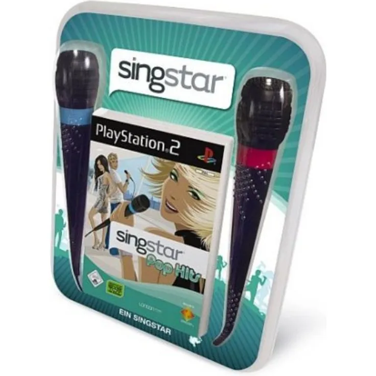 SingStar Pop Hits + Mikrofone (PS2)