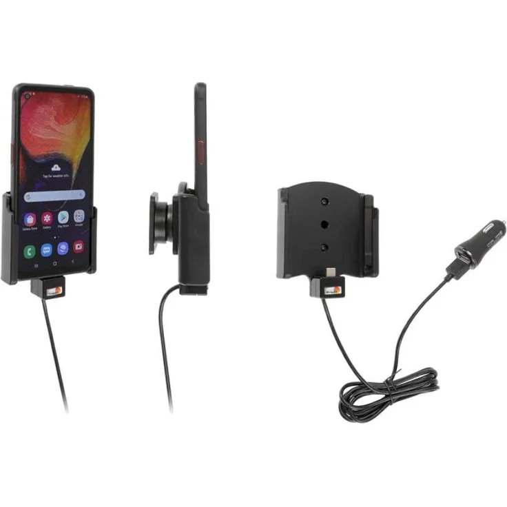 Brodit Halter aktiv Samsung Galaxy Xcover Pro mit USB-Kabel