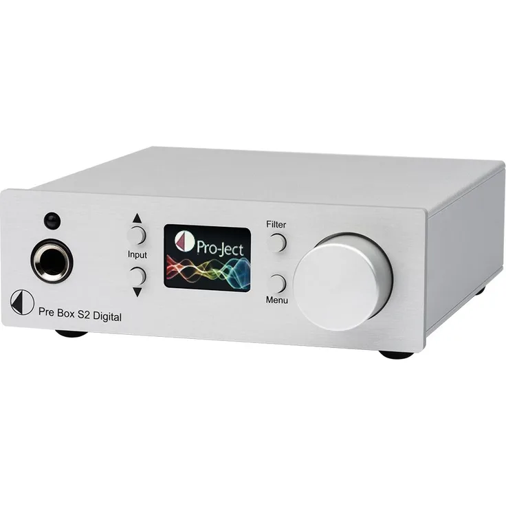 Pro-Ject PRE-BOX S2 Digital Vorverstärker silber