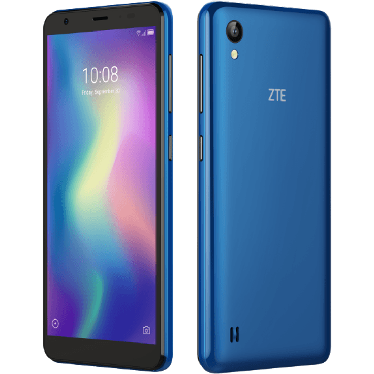 ZTE Blade A5 Smartphone 13,84cm (5,45 Zoll) TFT-Display, 16GB interner Speicher, 1GB RAM, Dual-SIM, Android, Blau