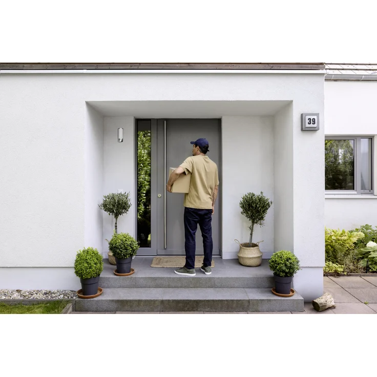Bosch Smart Home Eyes Außenkamera mit Beleuchtung - Variante Deutschland, Frankreich und Österreich, kompatibel mit Alexa, silber (F01U314889) – Bild 9