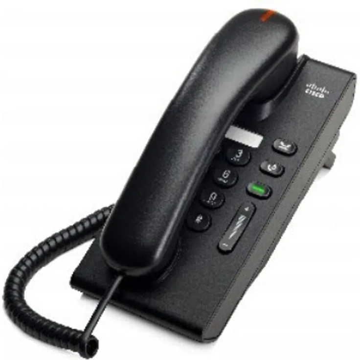 Cisco 6901 Slimline Unified IP- VoIP-Telefon anthrazit