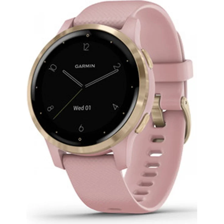 Garmin vívoactive 4S Smartwatch Damen, 40mm, Roségold/Rosa – Bild 4