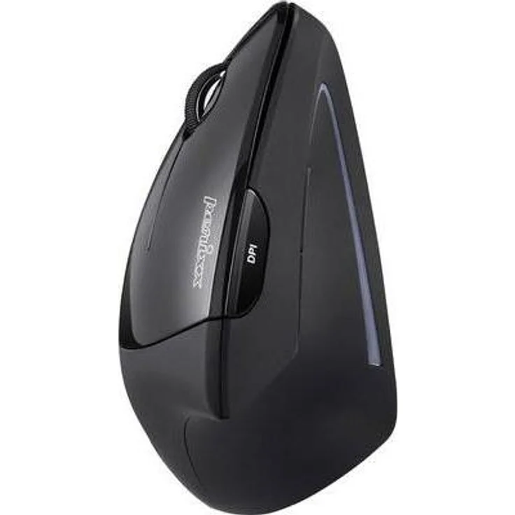 Perixx PERIMI-713 Ergonomische Linkshänder Maus - Vertikales Design - 2,4GHz - 800-1200-1600 DPI – Bild 2