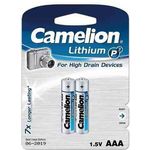 Camelion 19000203 Lithium P7 Batterie (FR03, AAA, Micro, 2er-Pack)