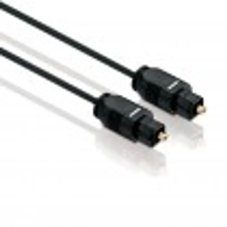 BIGtec 1m Toslink optisches Audio Kabel Lichtwellenleiter LWL 2,2mm