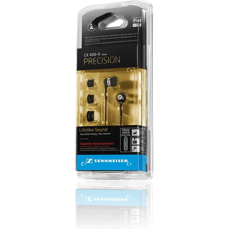 Sennheiser CX 400-II In-Ear Kopfhörer, schwarz – Bild 3