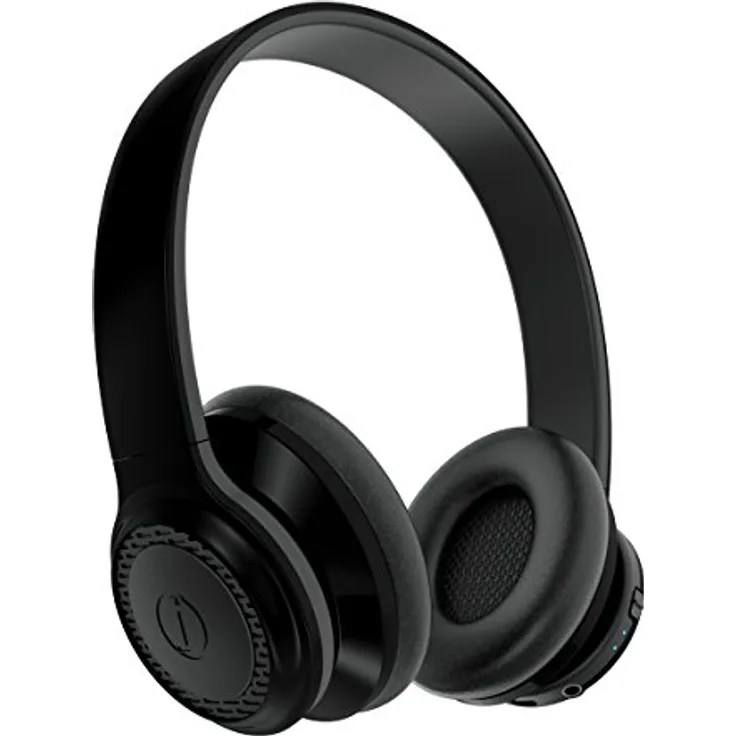 Jam Audio Transit 2.0, bluetooth Kopfhörer mit aktiver Rauschunterdrückung + kabellose On-Ear Kontrolle, Mikrofon, schweißresistente Kopfhörer, 15 Stunden Batterie, Tiefbass, klare Höhen