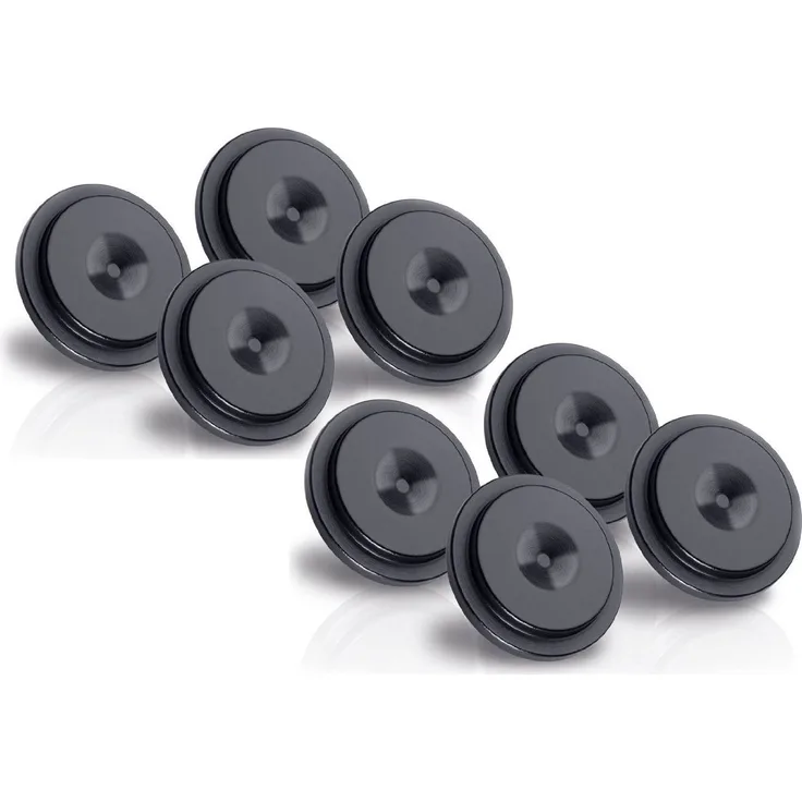 OEHLBACH Washer 20 / Unterlegscheibe für Spikes, 8 Stück, schwarz (55048)