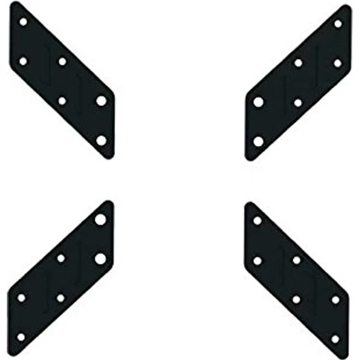 Techly Vesa Adapter 200X200 to 400 Black – Bild 1