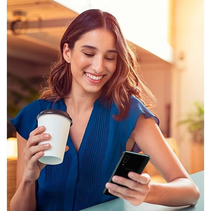 Samsung Galaxy A90 5G Smartphone 17,02cm (6,7 Zoll) AMOLED-Display, 128GB interner Speicher, 6GB RAM, Android, Single-SIM, Schwarz – Bild 8