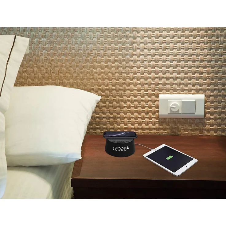 Philips PR702-12 Radiowecker mit Bluetooth, schwarz – Bild 2