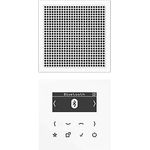 Jung Smart Radio DAB+ Bluetooth, Set Mono DAB LS1 BT Unterputzradio mit Bluetooth, weiß