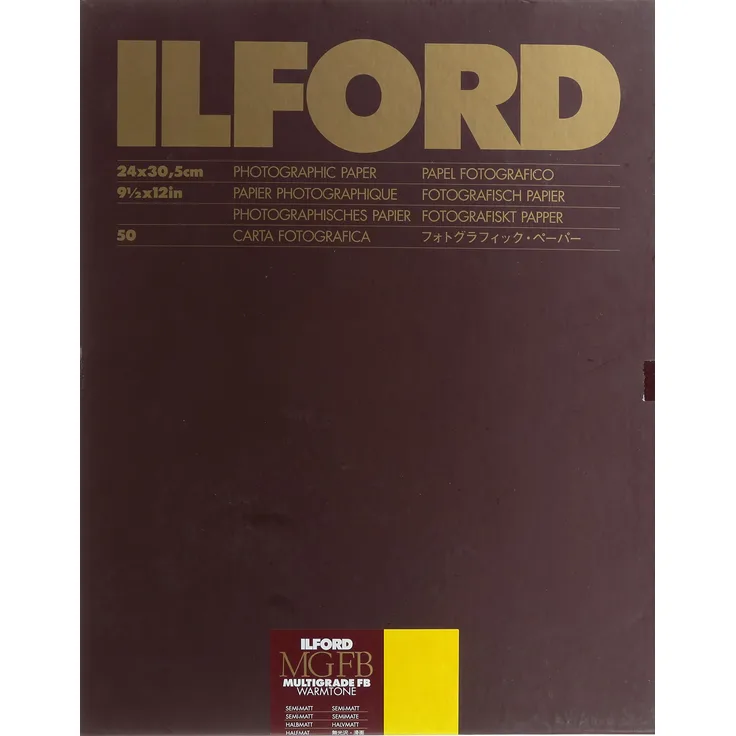 Ilford 1884382 Papier, 24 x 30.5 cm, 50 Blätter
