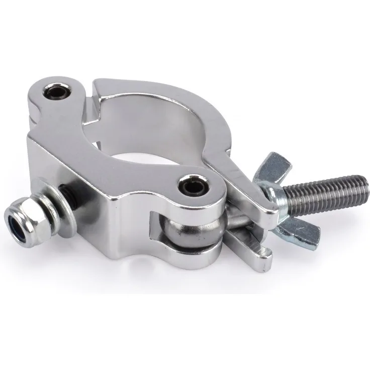 RIGGATEC Halfcoupler schmal, Silber, bis 200 kg, 48 - 51 mm