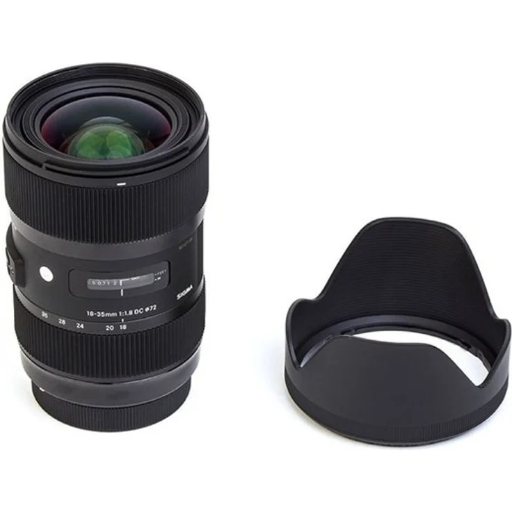 Sigma 18-35mm F1,8 DC HSM Art Objektiv (72mm Filtergewinde) für Canon Objektivbajonett – Bild 2