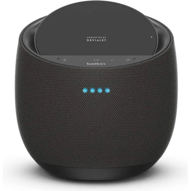Belkin SoundForm Elite Multiroom-Lautsprecher mit Google Assistant, geeignet für Indoor, schwarz – Bild 2