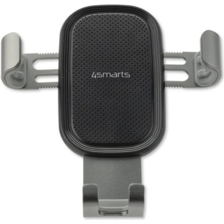 4smarts Kfz-Halterung GRABBER 2.0 f. Lüftungsschlitze, grau/sw