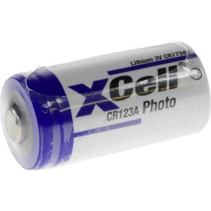 XCell photo123 Fotobatterie CR-123A Lithium 1550 mAh 3 V 1 St. (142187)