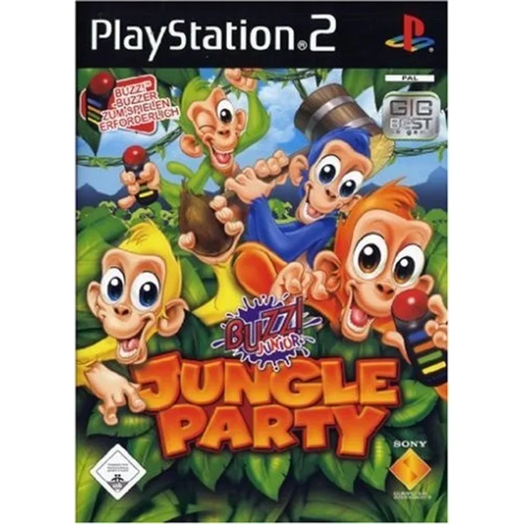 BUZZ! - Junior Jungle Party (PS2)