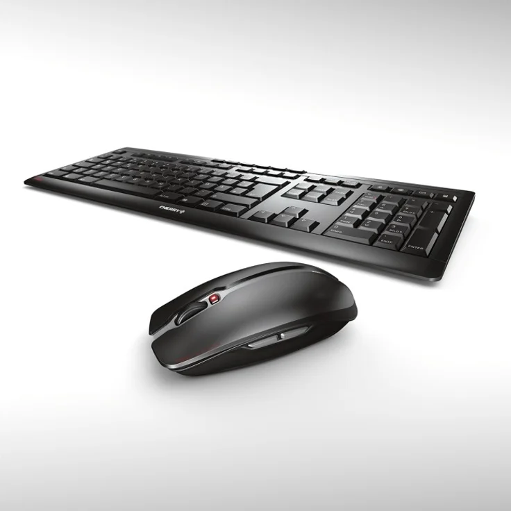 Cherry Stream Desktop schwarz, USB, BE AZERTY (JD-8500BE-2) – Bild 2