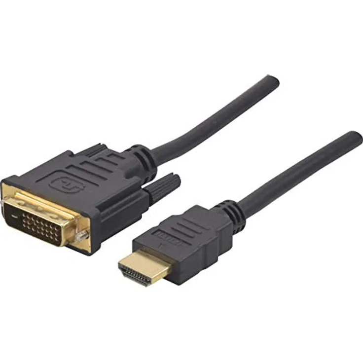 HDMI an DVI-D Kabel, HDMI St. / DVI-D St., 15,0 m (127971)