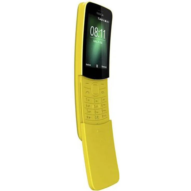 Nokia 8110 4G 4GB Handy, gelb – Bild 3