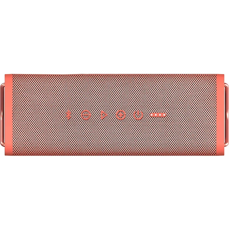 Grundig GBT CLUB Coralle (12180010028) Bluetooth-Lautsprecher mit Mikrofon, wasserdicht, rot – Bild 3
