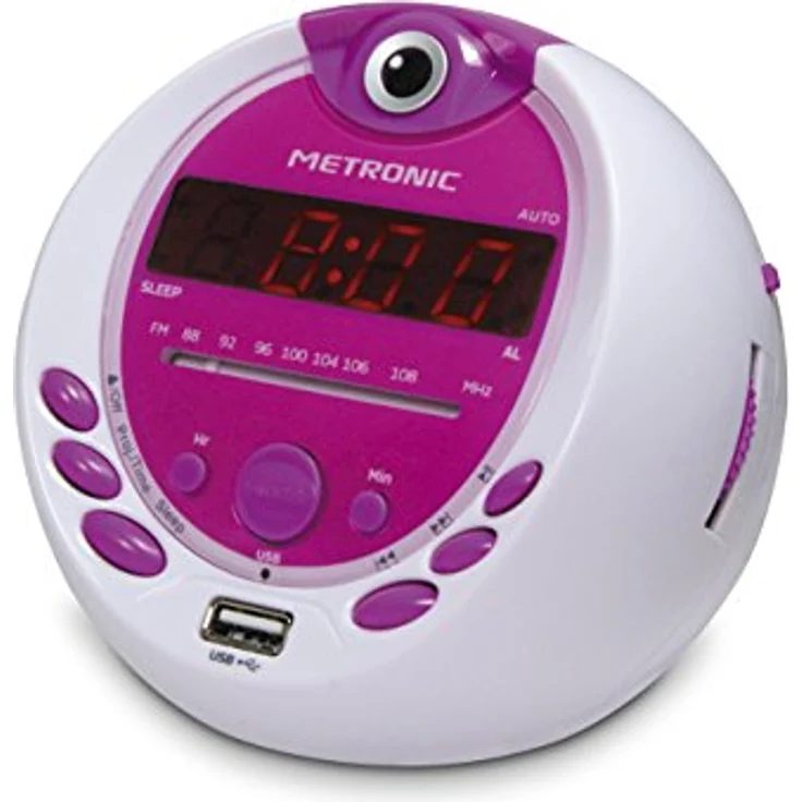 Metronic Miss Angel MP3 Radio Radio-Radiowecker USB-Anschluss