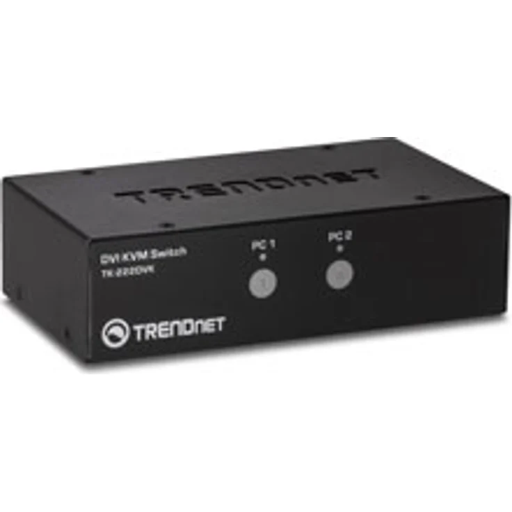 Trendnet TK-222DVK Tastatur/Video/Maus KVM-Switch – Bild 1