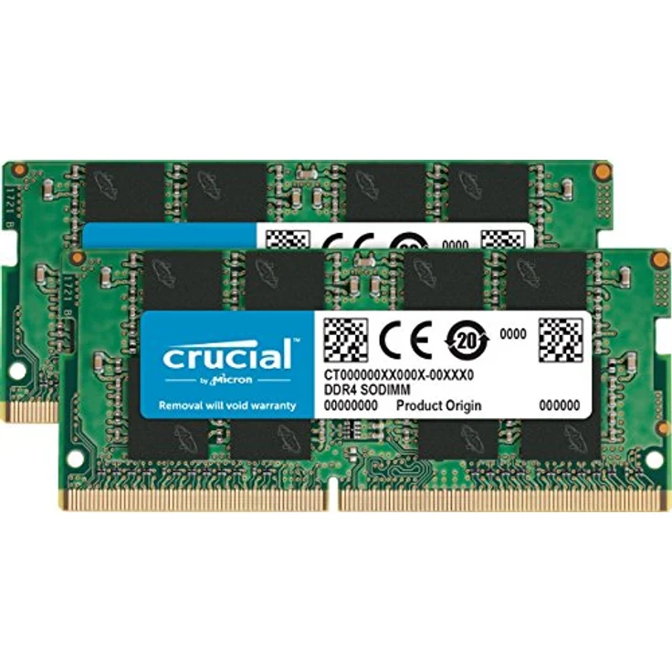 Crucial CT2K8G4SFRA32A 16GB (8GB x2) Speicher Kit (DDR4, 3200 MT-s, PC4-25600, SODIMM, 260-Pin) - Preisvergleich – Bild 1