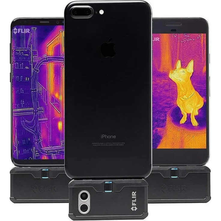 FLIR One Pro LT Wärmebildkamera für iOS mit 4800 Pixel Auflösung (Lightning), schwarz – Bild 3