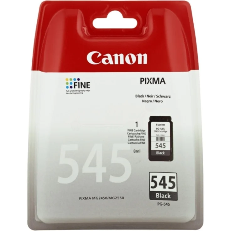 Canon Pixma MG 2455 (PG-545 / 8287 B 004) - original - Druckkopf schwarz - 180 Seiten - 8ml – Bild 1