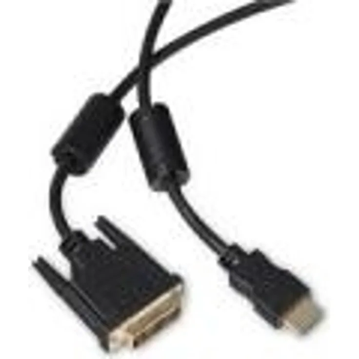 shiverpeaks BASIC-S HDMI - DVI-D 18+1 Kabel, Länge: 3.0 m 19 Pol HDMI-Stecker auf 18+1 DVI-D Stecker, vergoldete Kon- (BS77483-RE)