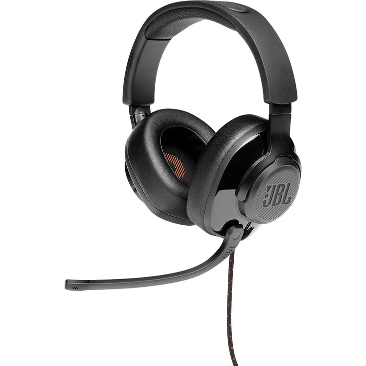 JBL Quantum 200 Gaming Kopfhörer Für PC oder Konsole Mit speziellem Gaming-Sound Inkl. 3,5 mm PC Splitter – Bild 1