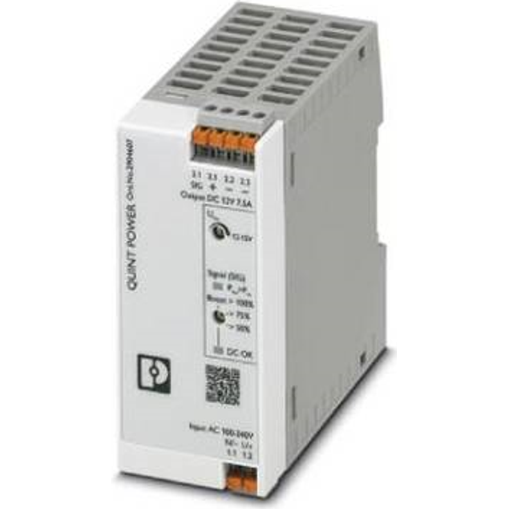 Phoenix Contact QUINT4-PS/1AC/12DC/7.5/PT Hutschienen-Netzteil (DIN-Rail) 7.5 A 90 W (2904607)