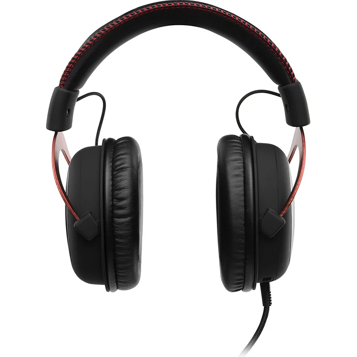 Kingston HyperX Cloud II Schwarz/Rot, Klinke, USB - Gaming Kopfhörer für PC, PS4, Mac (KHX-HSCP-RD) – Bild 4
