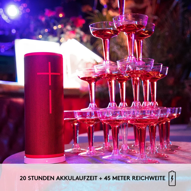 Ultimate Ears Boom 3 Bluetooth-Lautsprecher mit Radio, Webradio, wasserdicht, Grau – Bild 6