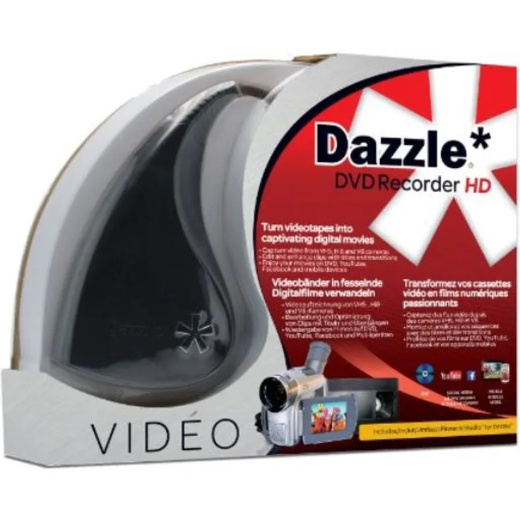 Corel 0735163141696 Dazzle DVD Recorder HD ML