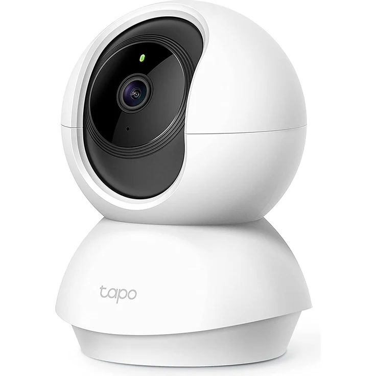 TP-Link Tapo C200 WLAN IP Kamera Überwachungskamera (Linsenschwenkung- und Neigung, 1080p-Auflösung, 2-Wege-Audio, Nachtsicht zu 9m, bis zu 128 GB lokaler Speicher auf SIM Karte), Weiß – Bild 1