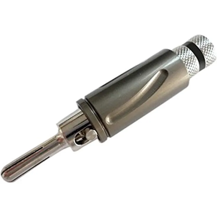 4 x Bananenstecker Norstone BLS500 silber