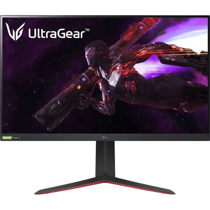 LG UltraGear 32GP850-B - 31,5 Zoll, QHD (2560 x 1440), IPS-Panel, 165Hz, 1ms, 350cd/m² (32GP850-B) – Bild 1
