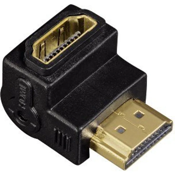 Hama HDMI M/F 90°