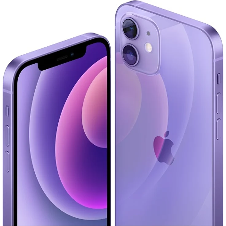 Apple iPhone 12 5G Smartphone 15,49cm (6,1 Zoll) OLED-Display, 64GB interner Speicher, Dual-SIM, iOS, Purple – Bild 2