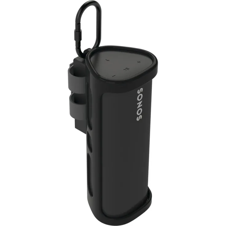 Flexson Montierbares Travel Cover für Sonos Roam schwarz