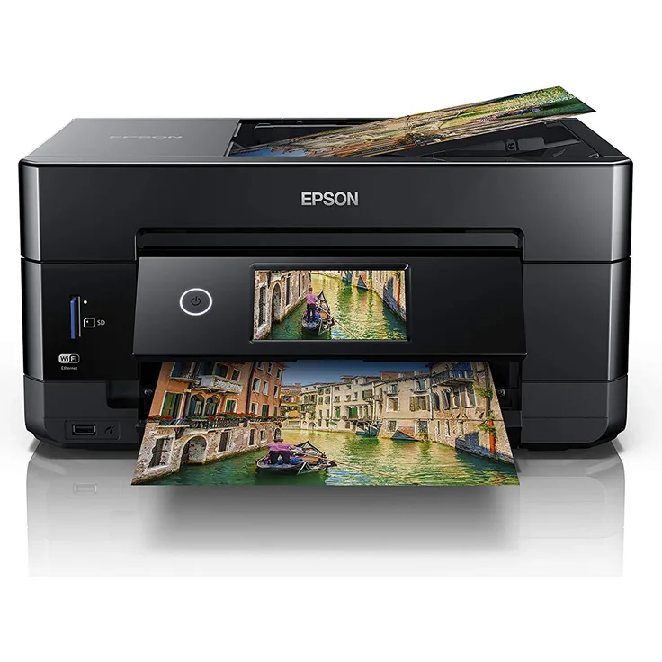 Epson Expression Premium XP-7100 (3-in-1) Multifunktionsdrucker - (Tintenstrahl) Farbe, Druckgeschwindigkeit: 14 s/w, 11 Farbe, Auflösung: 5760 x 1440, LAN, 1x USB 2.0 (Host), WLAN, AirPrint, Mobile Print, Cloud Print (C11CH03402)