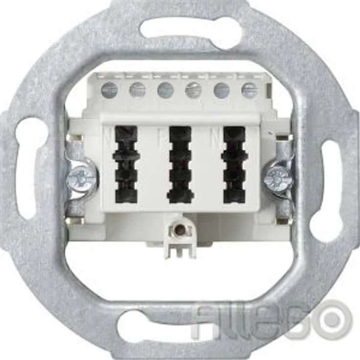 GIRA TAE-Anschlussdose TAE 3x6NFN ws 003302 – Bild 1