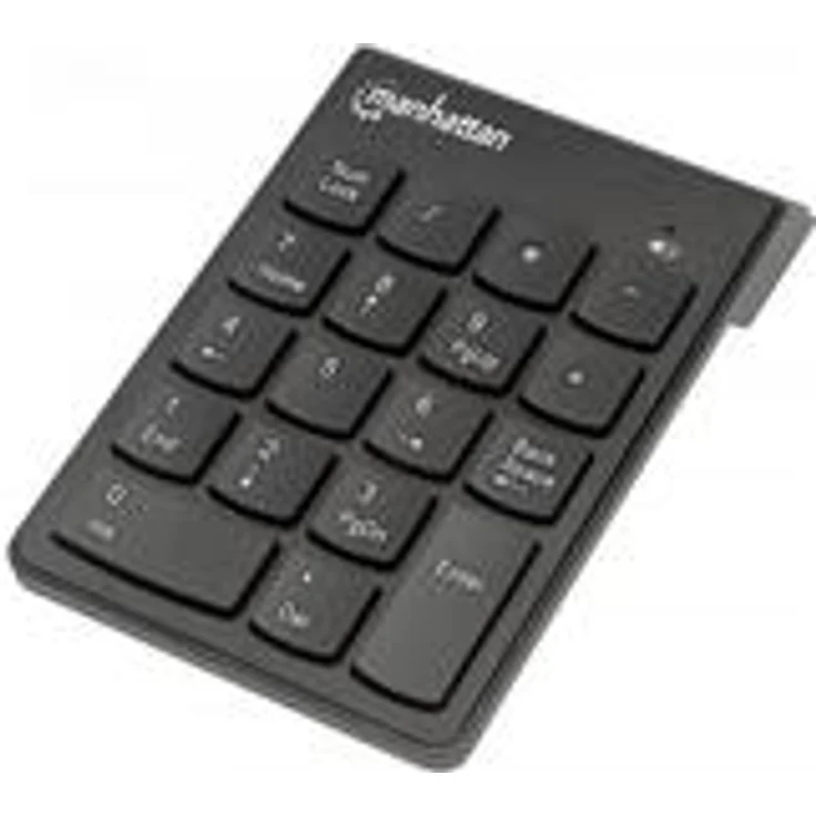 Manhattan 178846 Kabelloser USB-Nummernblock 18-Tasten schwarz – Bild 1