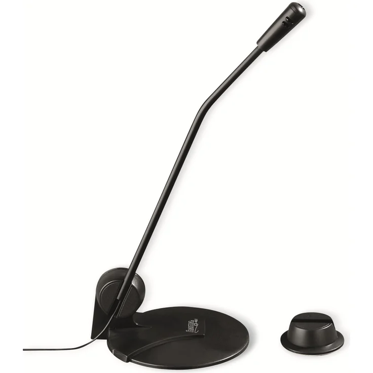 Hama Tischmikrofon CS-461, Schwarz – Bild 1