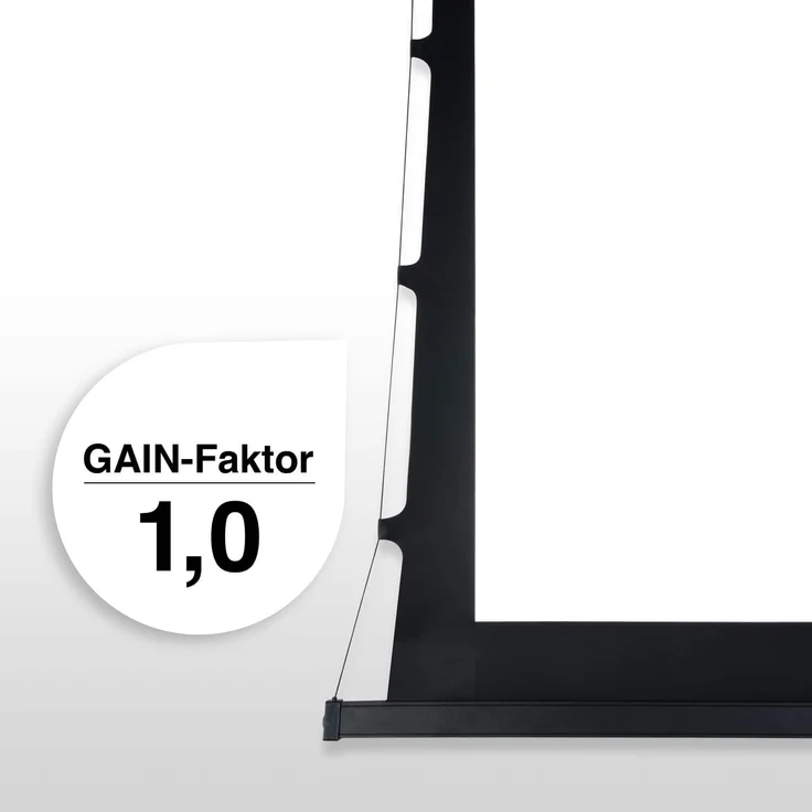 ESMART Professional TATENSO Tension Leinwand 244 x 137 cm (110'') 16:9 – Bild 4